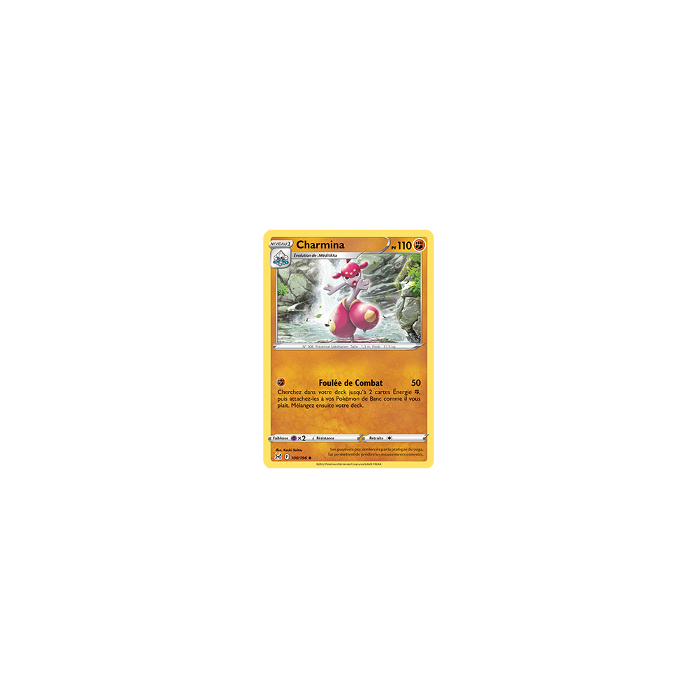 Charmina 100/196 : Joyau Peu commune de l'extension Pokémon Origine Perdue