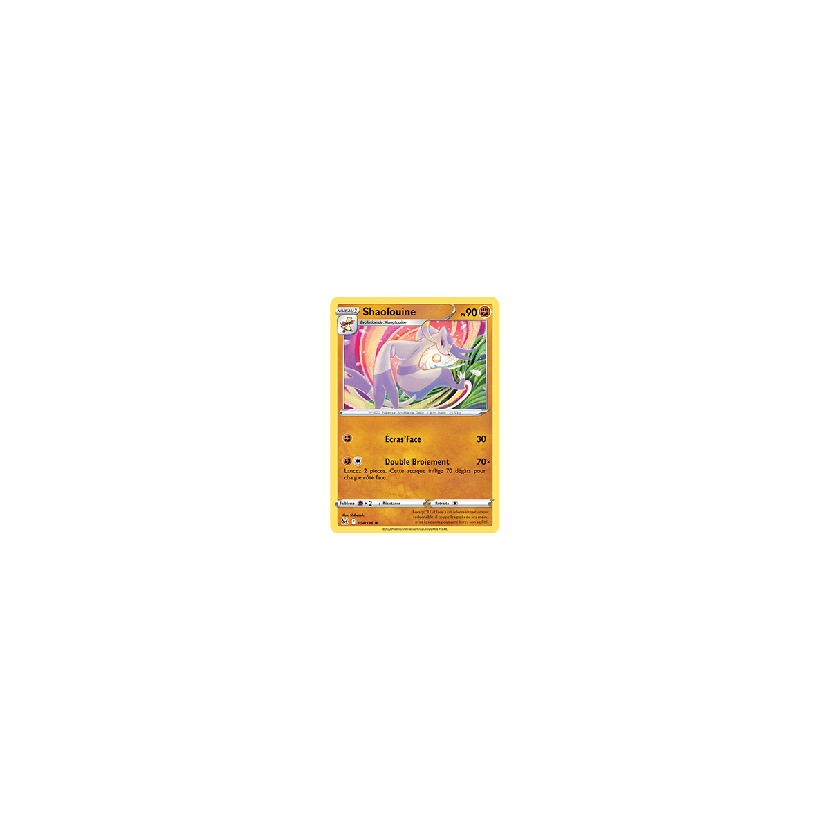 Shaofouine 104/196 : Joyau Peu commune de l'extension Pokémon Origine Perdue