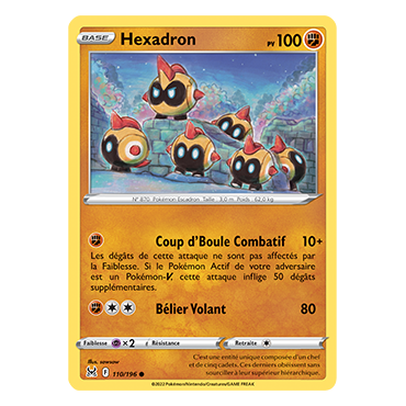 Carte Hexadron - Commune de Pokémon Origine Perdue 110/196