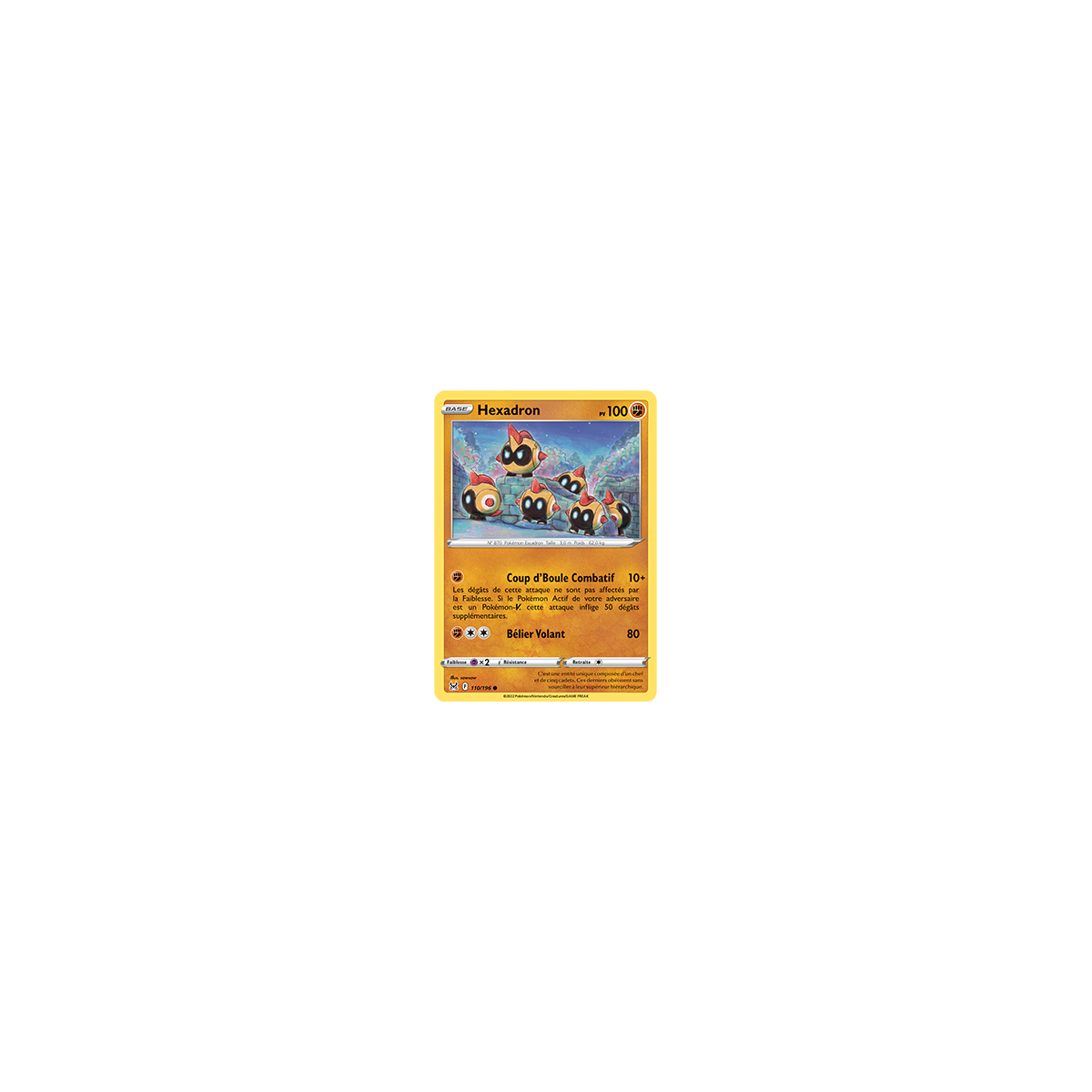 Carte Hexadron - Commune de Pokémon Origine Perdue 110/196