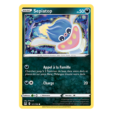 Découvrez Sepiatop, carte Commune de la série Origine Perdue