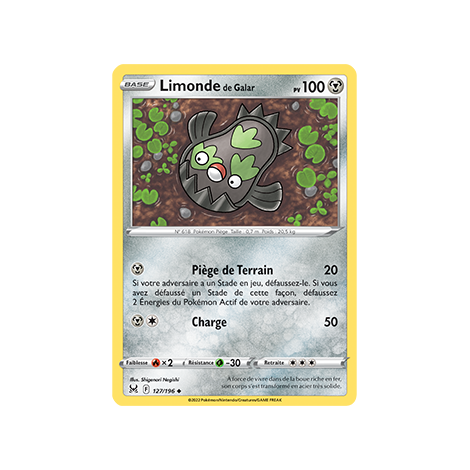 Limonde de Galar 127/196 : Joyau Peu commune de l'extension Pokémon Origine Perdue