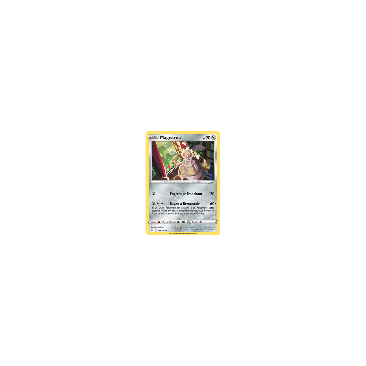Magearna 128/196 : Joyau Rare de l'extension Pokémon Origine Perdue