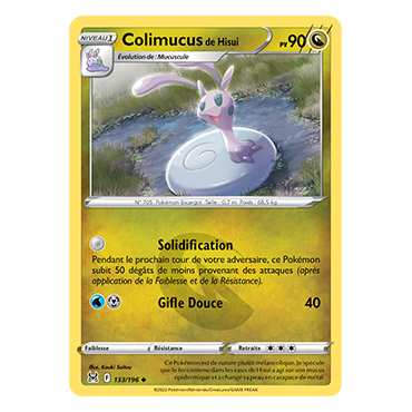 Colimucus de Hisui 133/196 : Joyau Peu commune de l'extension Pokémon Origine Perdue