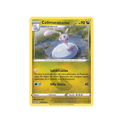 Colimucus de Hisui 133/196 : Joyau Peu commune de l'extension Pokémon Origine Perdue