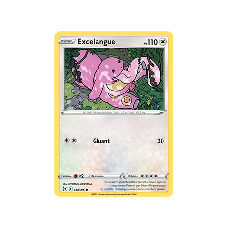Découvrez Excelangue, carte Commune de la série Origine Perdue