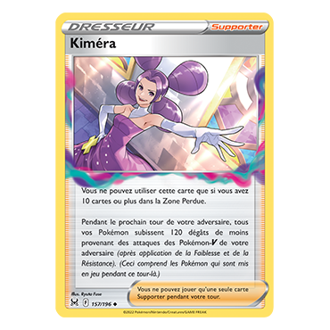 Carte Kiméra - Peu commune de Pokémon Origine Perdue 157/196