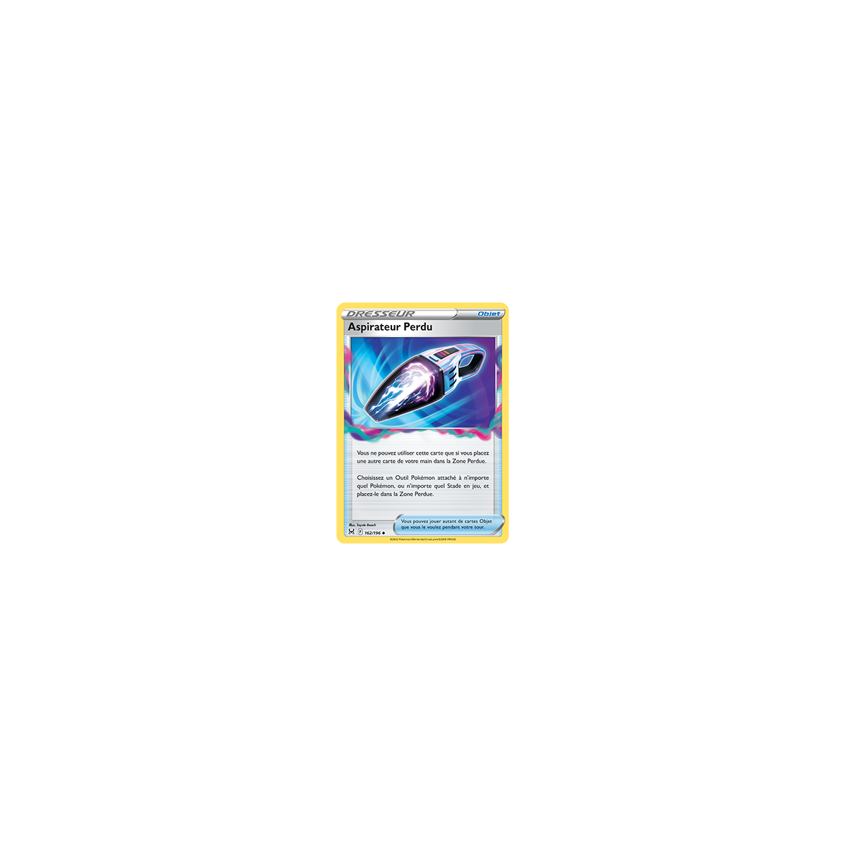 Carte Aspirateur Perdu - Peu commune de Pokémon Origine Perdue 162/196