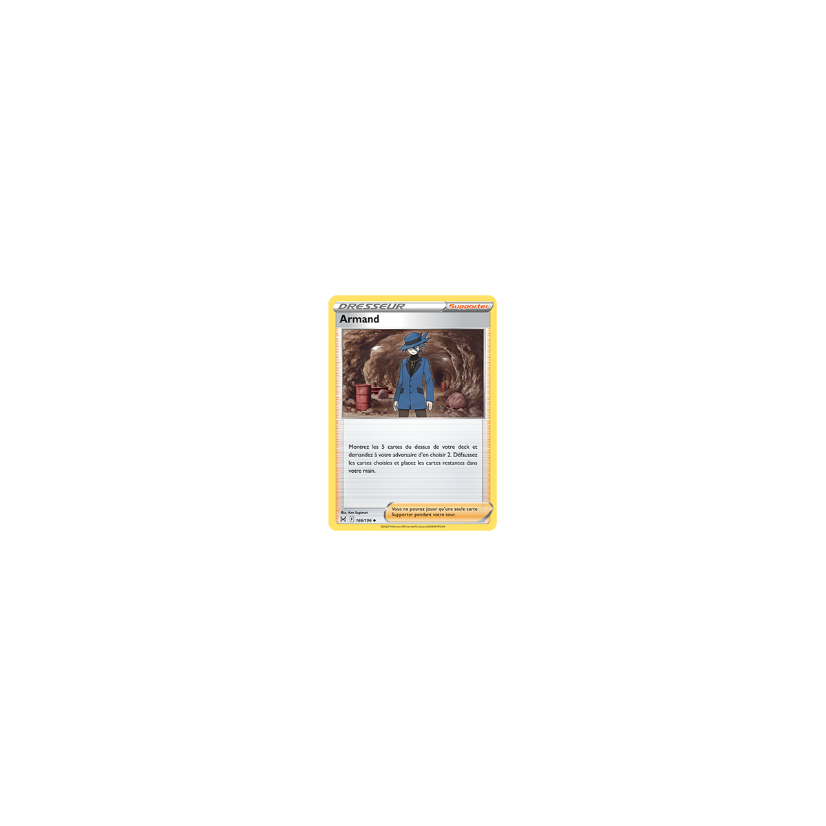 Armand 166/196 : Joyau Peu commune de l'extension Pokémon Origine Perdue