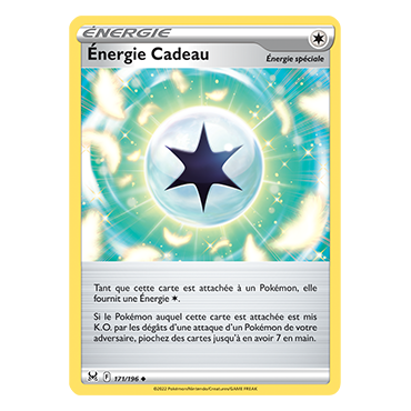 Carte Énergie Cadeau - Peu commune de Pokémon Origine Perdue 171/196