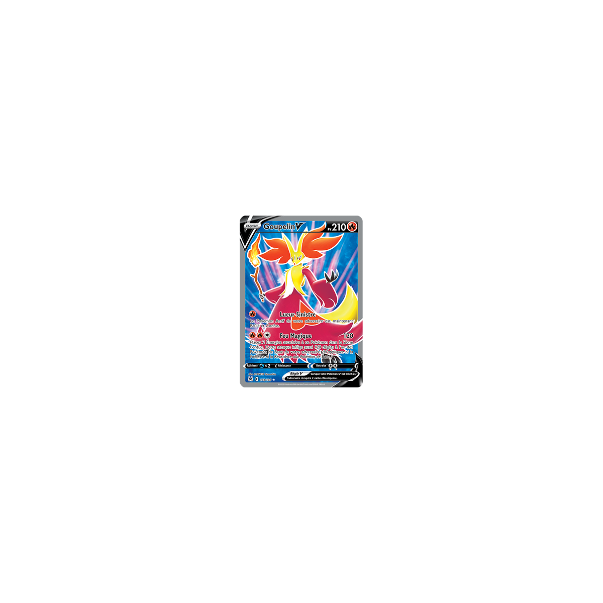 Goupelin 173/196 : Joyau Ultra rare de l'extension Pokémon Origine Perdue