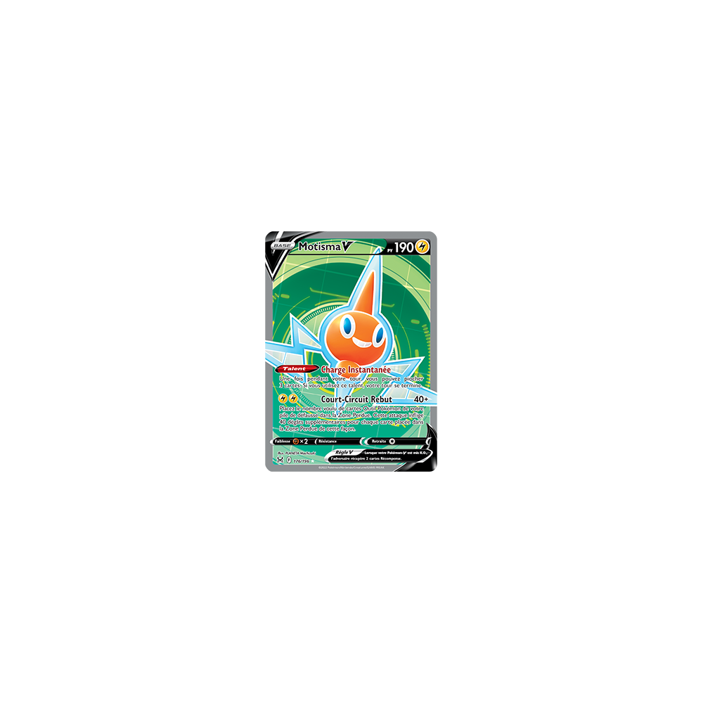 Motisma 176/196 : Joyau Ultra rare de l'extension Pokémon Origine Perdue