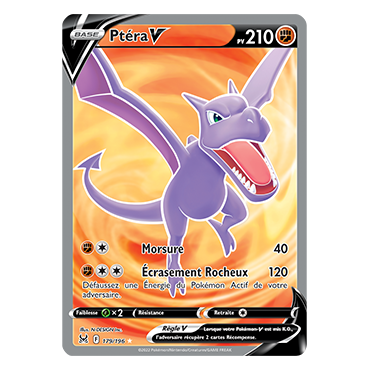 Découvrez Ptéra, carte Ultra rare de la série Origine Perdue