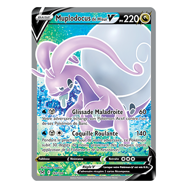 Muplodocus de Hisui 187/196 : Joyau Ultra rare de l'extension Pokémon Origine Perdue