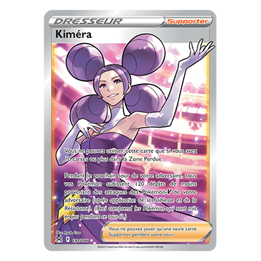 Carte Kiméra - Ultra rare de Pokémon Origine Perdue 191/196