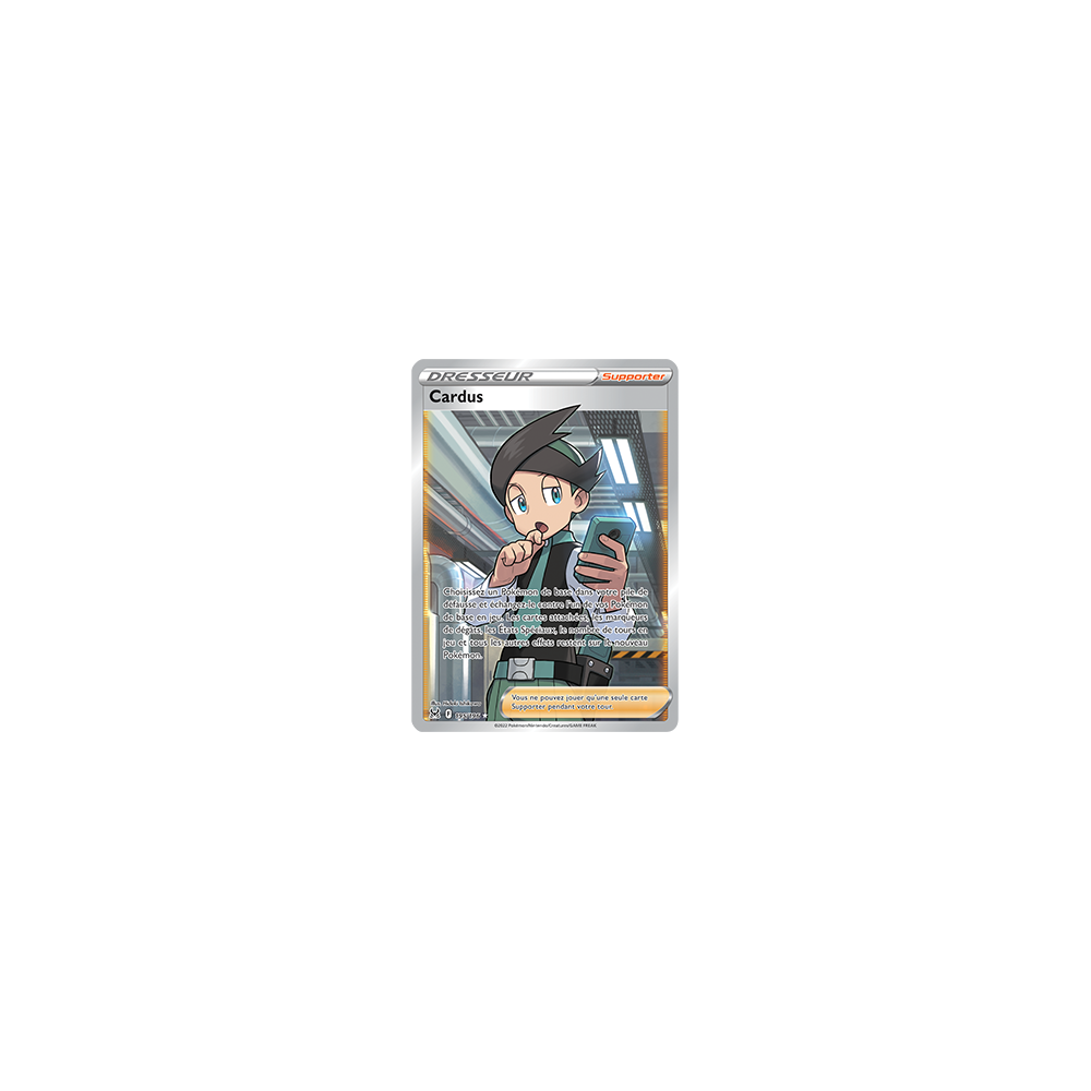 Cardus 195/196 : Joyau Ultra rare de l'extension Pokémon Origine Perdue