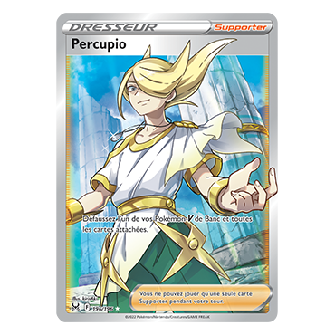 Carte Percupio - Ultra rare de Pokémon Origine Perdue 196/196