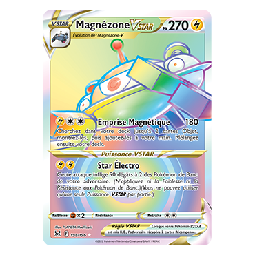 Découvrez Magnézone, carte Arc-en-ciel rare de la série Origine Perdue