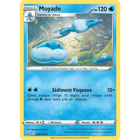 Carte Moyade - Rare (Brillante) de Pokémon Épée et Bouclier Styles de Combat 042/163