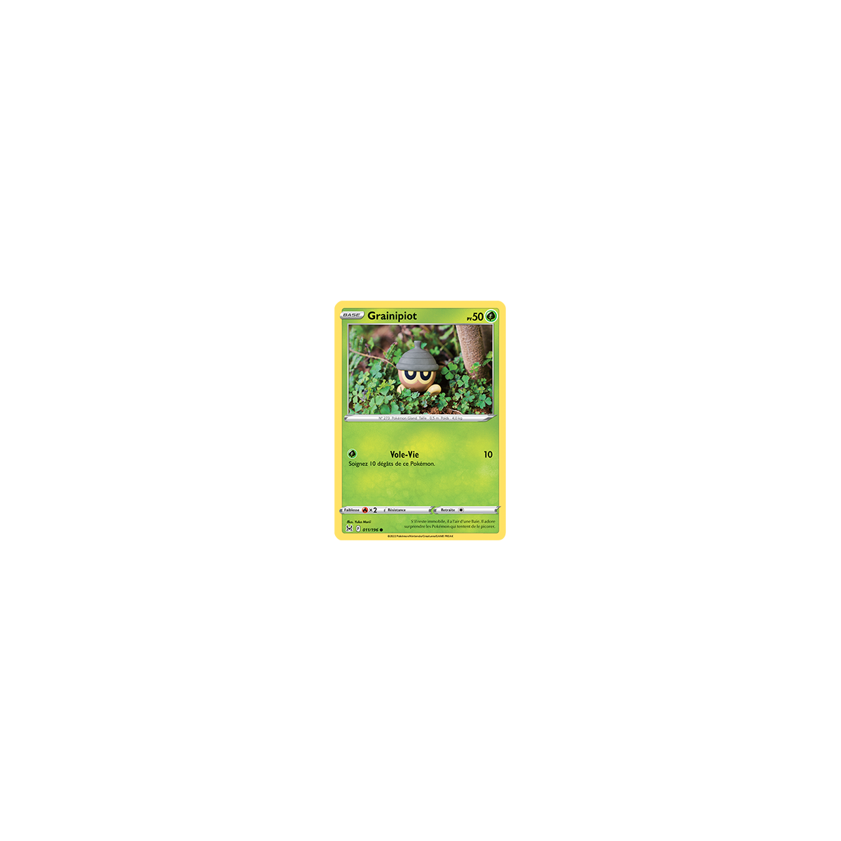 Carte Grainipiot - Commune de Pokémon Origine Perdue 011/196