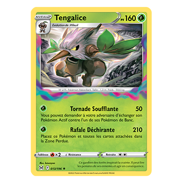 Tengalice 013/196  Pokémon Origine Perdue