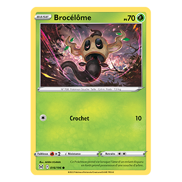 Découvrez Brocélôme, carte Commune de la série Origine Perdue