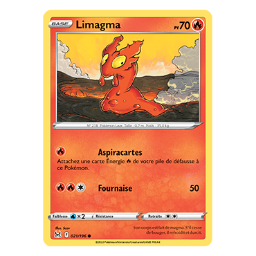 Découvrez Limagma, carte Commune de la série Origine Perdue