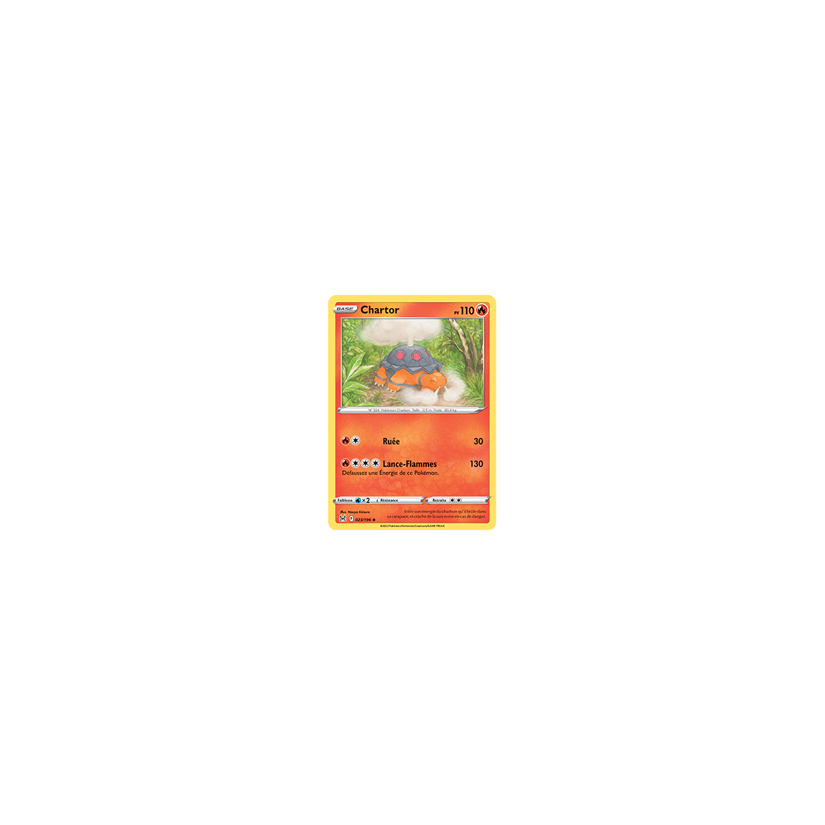 Chartor 023/196 : Joyau Peu commune de l'extension Pokémon Origine Perdue