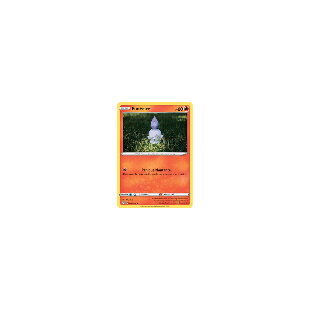 Carte Funécire - Commune de Pokémon Origine Perdue 024/196