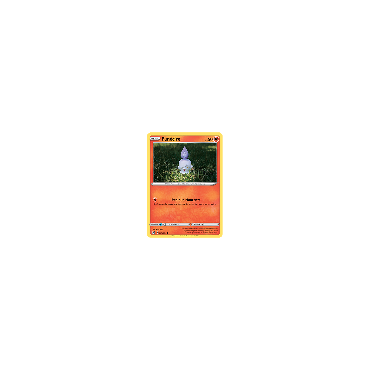 Carte Funécire - Commune de Pokémon Origine Perdue 024/196