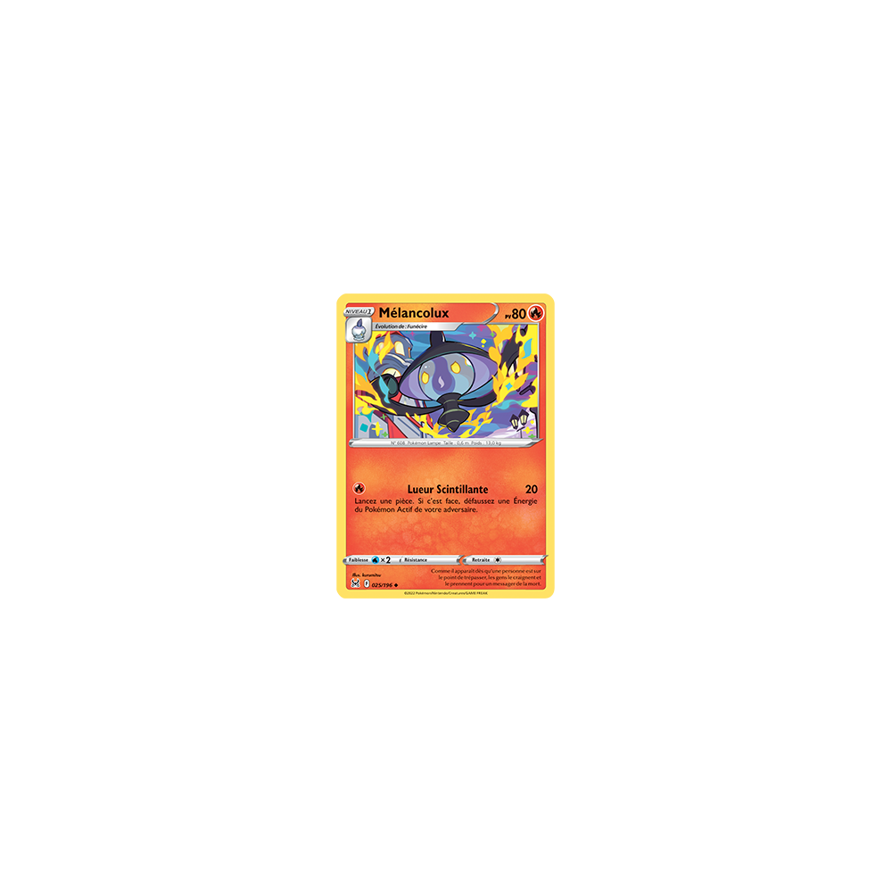 Mélancolux 025/196 : Joyau Peu commune de l'extension Pokémon Origine Perdue