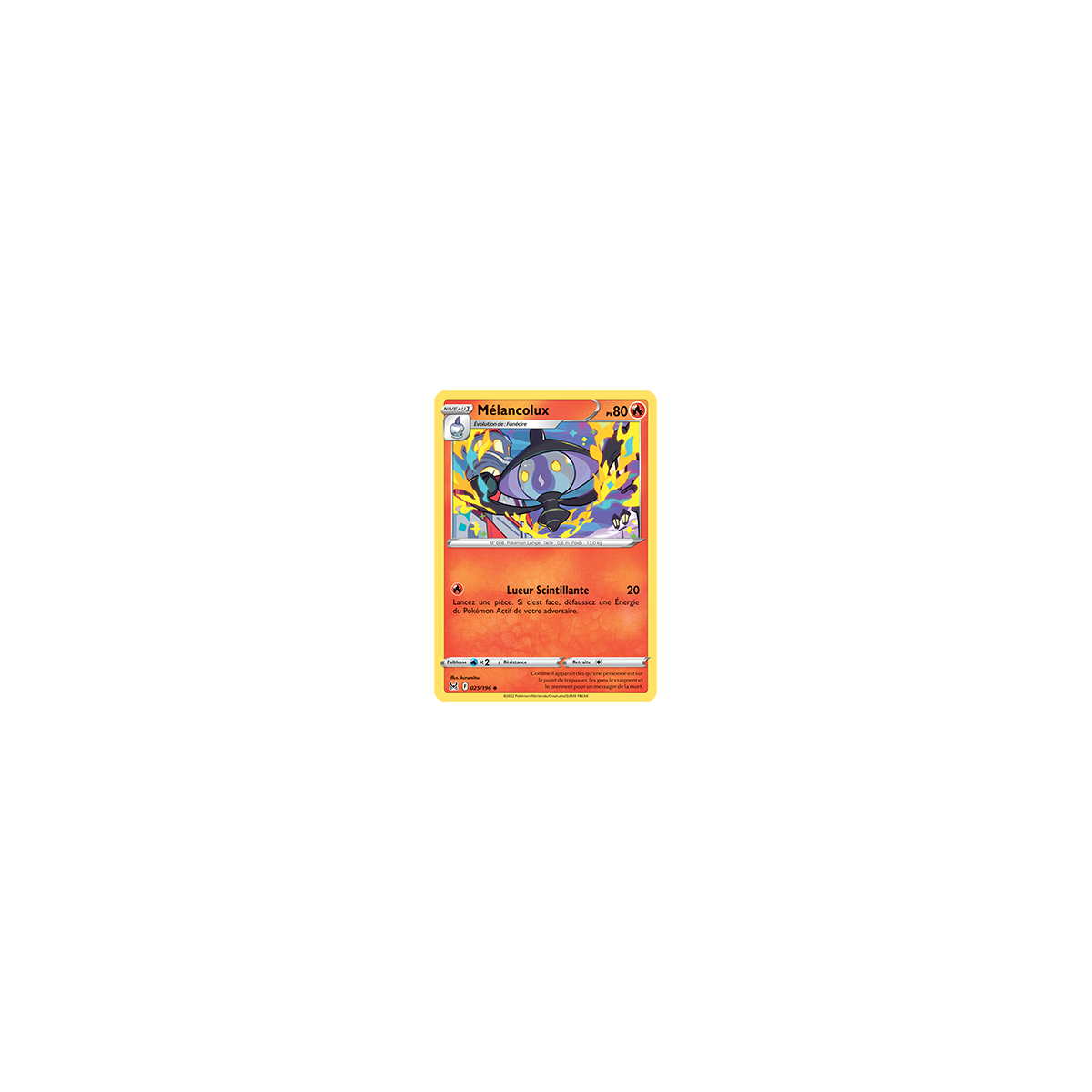 Mélancolux 025/196 : Joyau Peu commune de l'extension Pokémon Origine Perdue