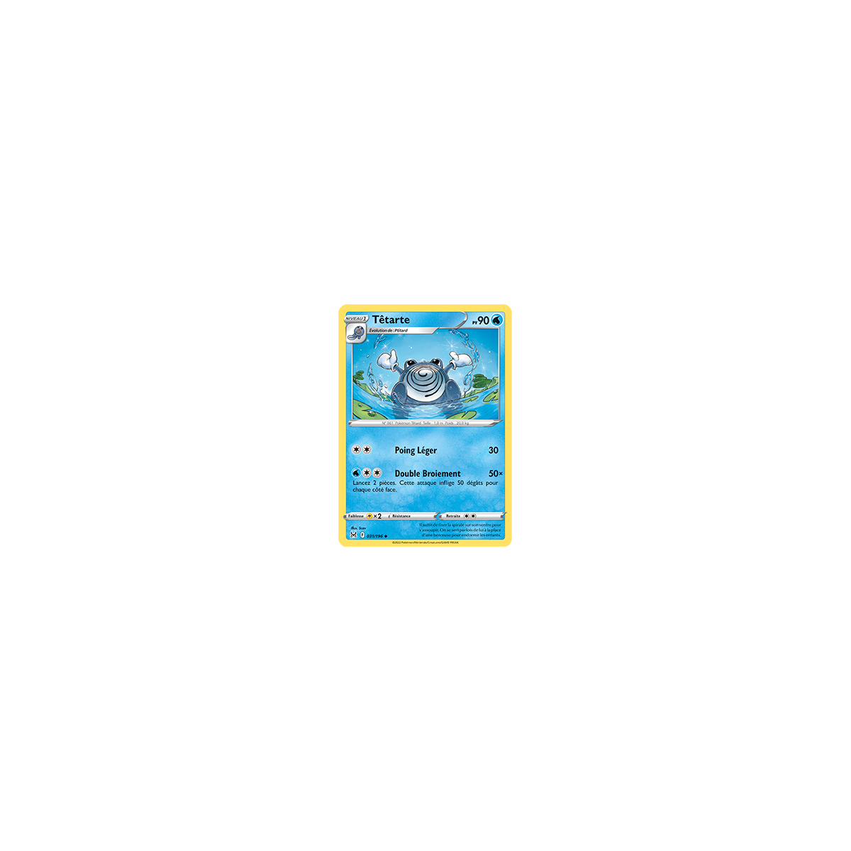 Carte Têtarte - Peu commune de Pokémon Origine Perdue 031/196