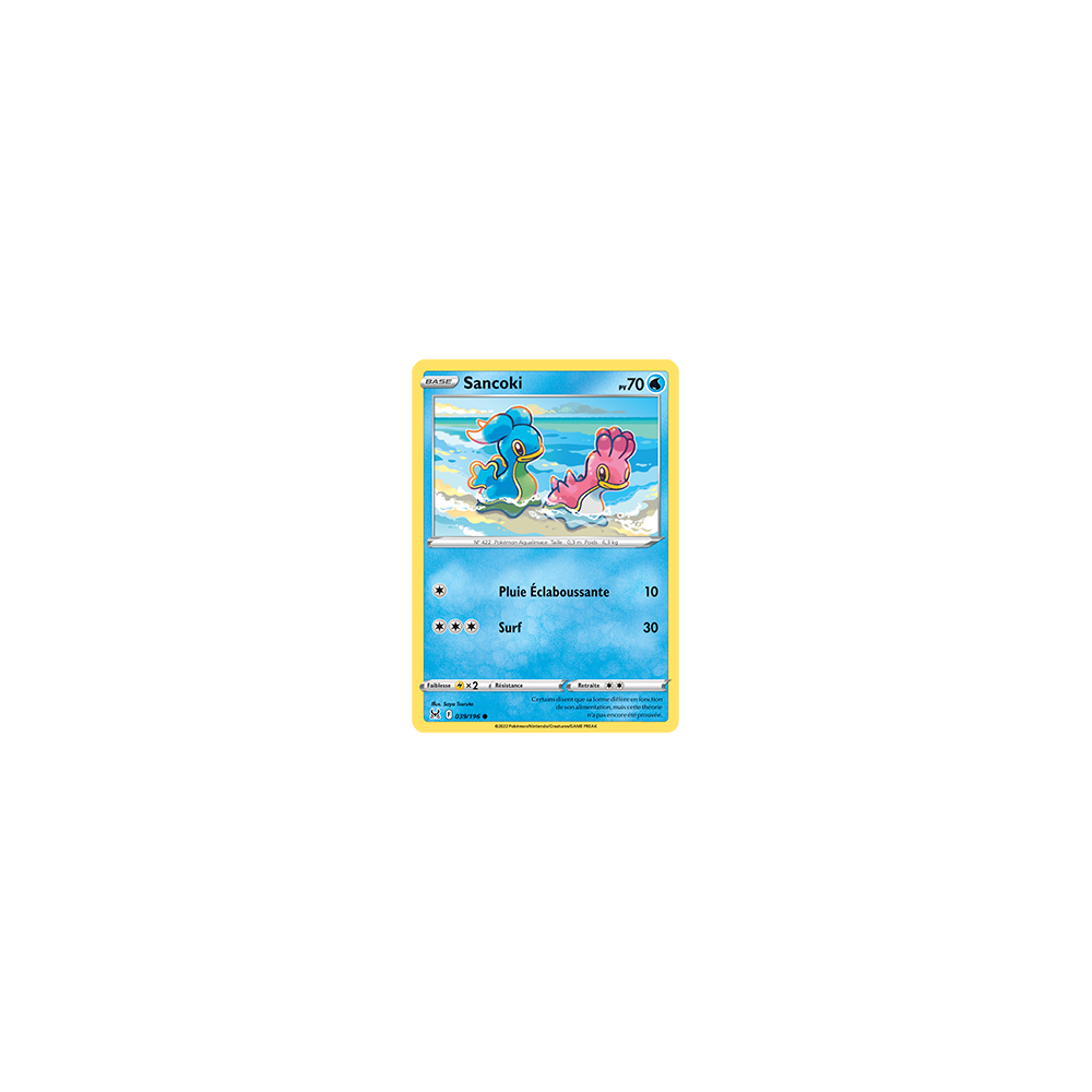 Sancoki 039/196 : Joyau Commune de l'extension Pokémon Origine Perdue