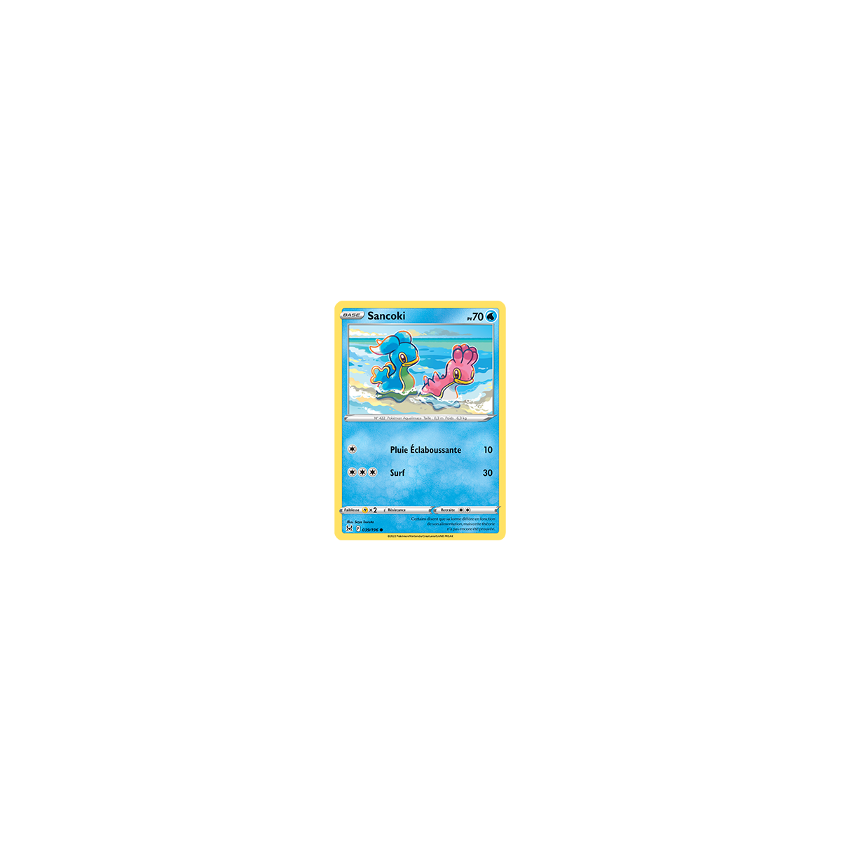 Sancoki 039/196 : Joyau Commune de l'extension Pokémon Origine Perdue