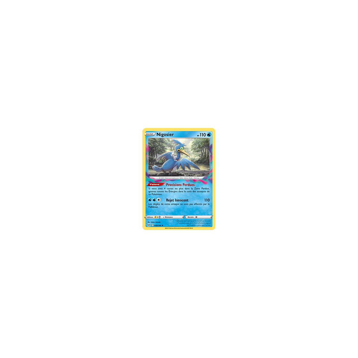 Carte Nigosier - Rare de Pokémon Origine Perdue 050/196