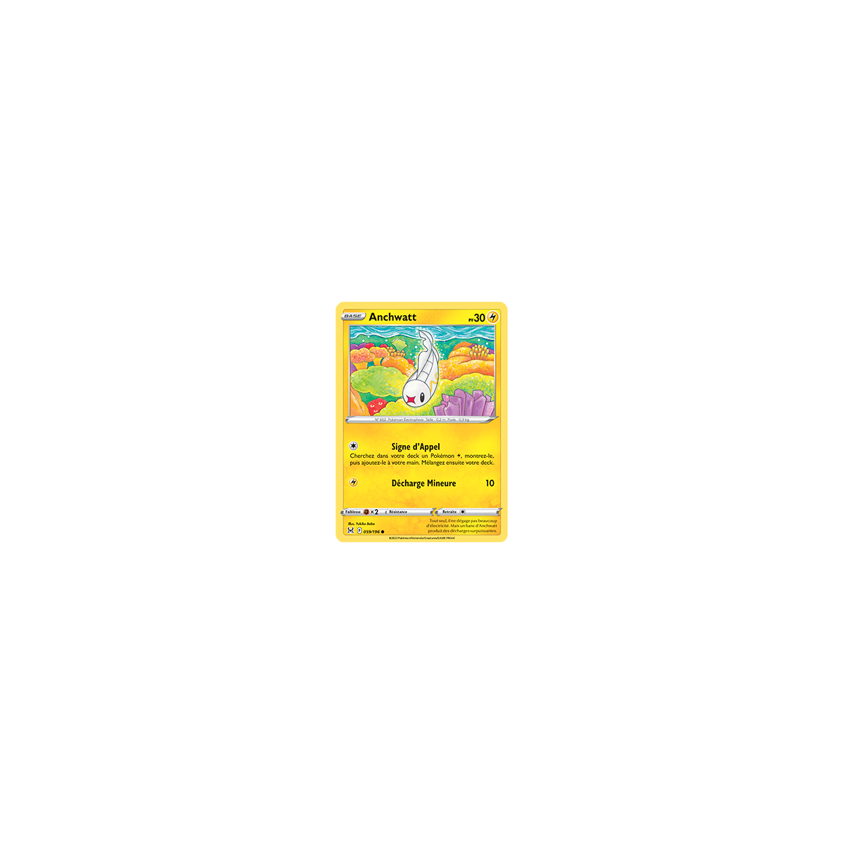 Carte Anchwatt - Commune de Pokémon Origine Perdue 059/196