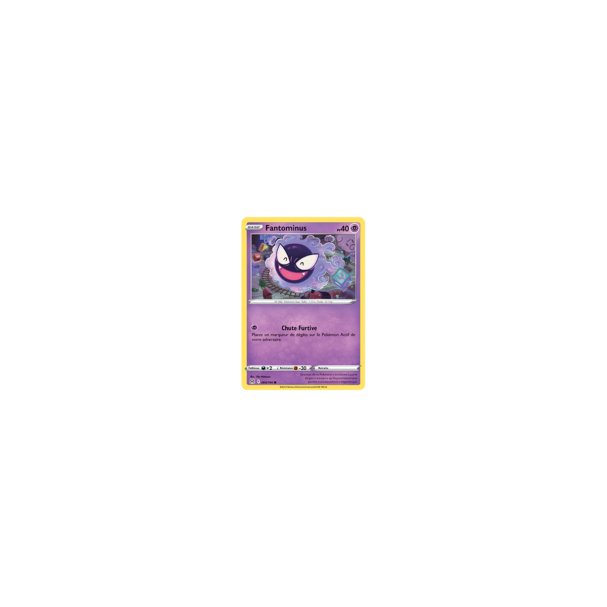 Fantominus 064/196 : Joyau Commune de l'extension Pokémon Origine Perdue