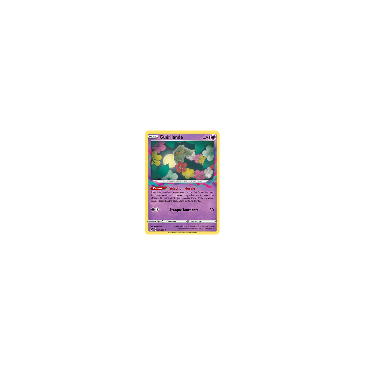 Guérilande 079/196 : Joyau Rare de l'extension Pokémon Origine Perdue
