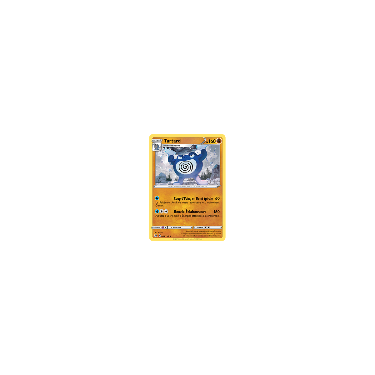 Carte Tartard - Rare de Pokémon Origine Perdue 085/196