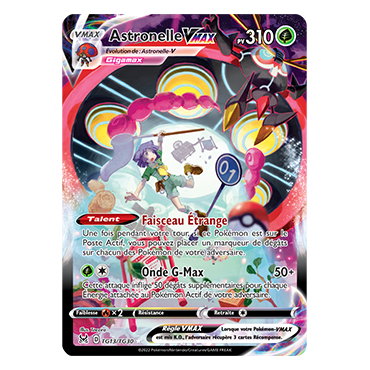 Astronelle TG13/TG30 : Joyau Holographique rare VMAX de l'extension Pokémon Origine Perdue