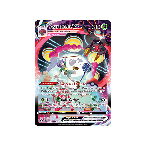 Astronelle TG13/TG30 : Joyau Holographique rare VMAX de l'extension Pokémon Origine Perdue