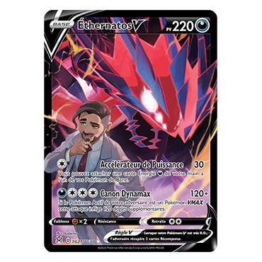 Éthernatos TG21/TG30 : Joyau Holographique rare V de l'extension Pokémon Origine Perdue