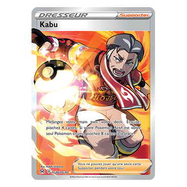 Découvrez Kabu, carte ultra rare de la série Origine Perdue