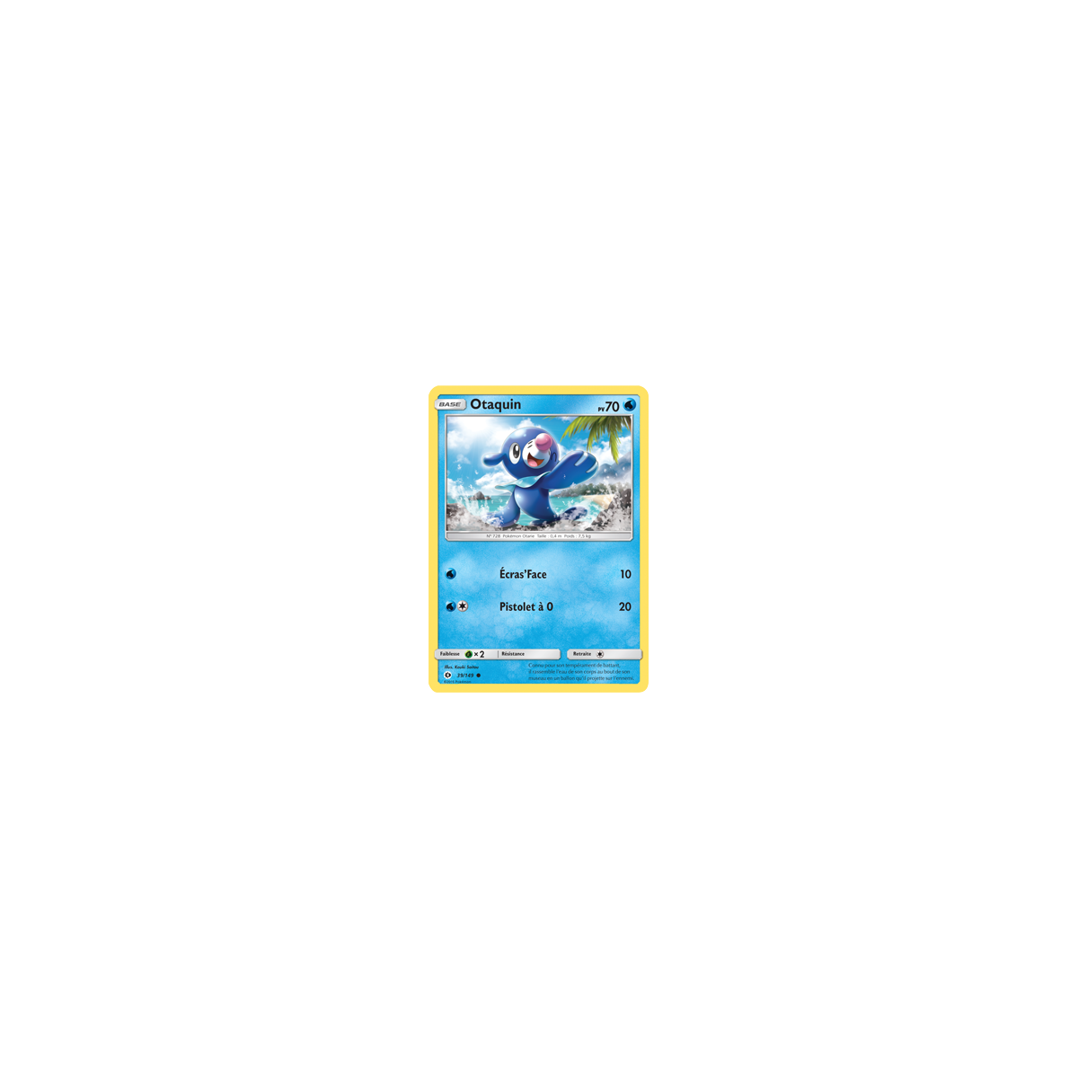Otaquin 39/149 : Joyau Commune de l'extension Pokémon Soleil et Lune (JCC)