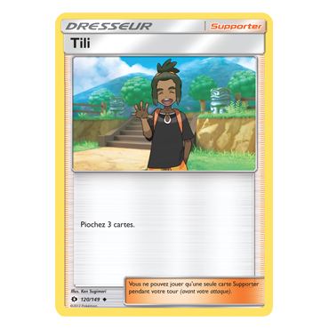 Carte Tili - Peu commune de Pokémon Soleil et Lune (JCC) 120/149