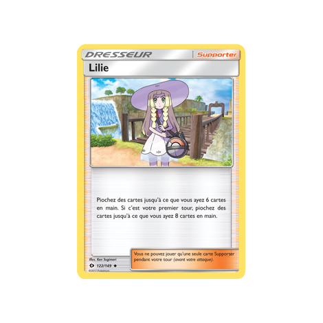 Lilie 122/149 : Joyau Peu commune de l'extension Pokémon Soleil et Lune (JCC)