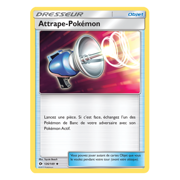 Découvrez Attrape-Pokémon, carte Peu commune de la série Soleil et Lune (JCC)