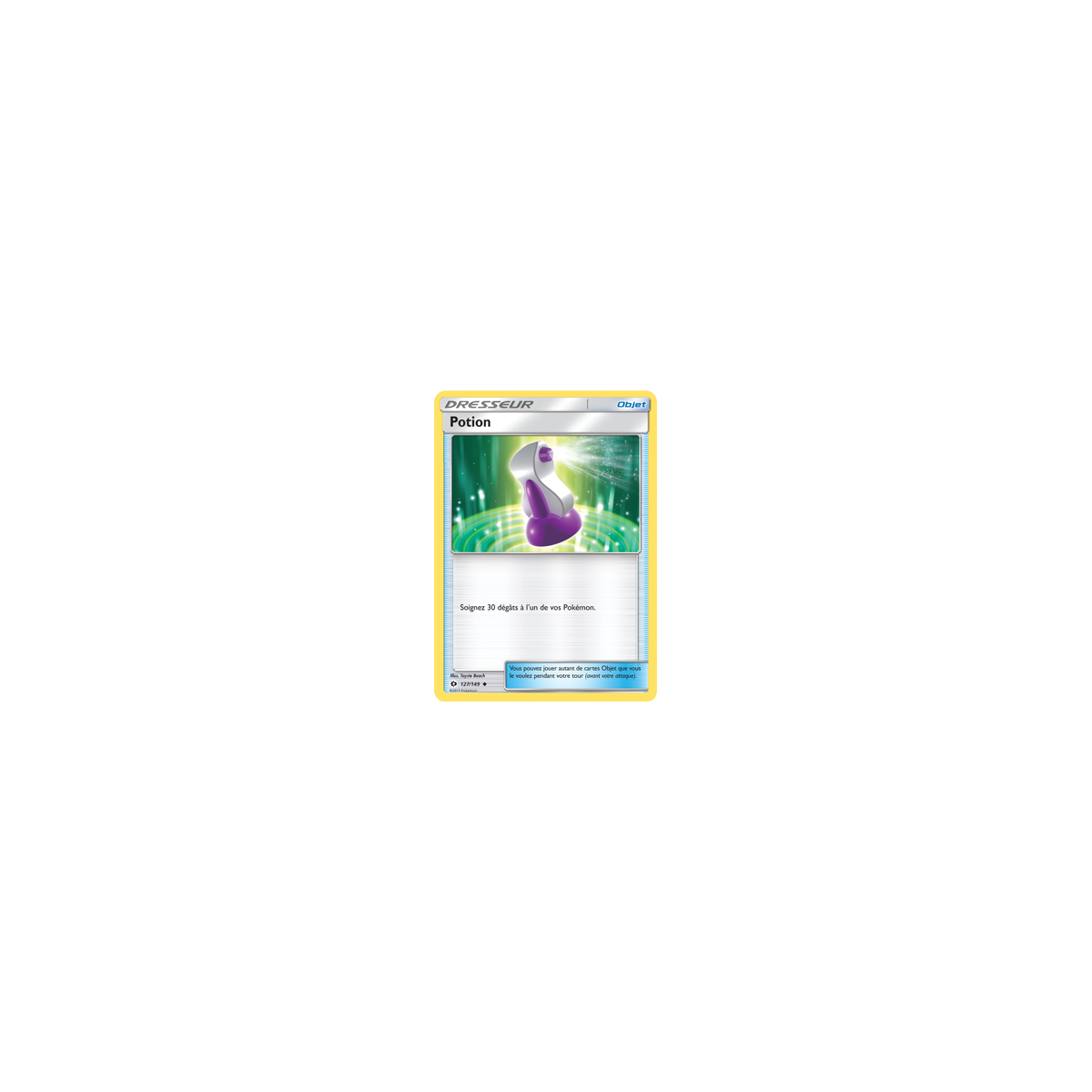 Carte Potion - Peu commune de Pokémon Soleil et Lune (JCC) 127/149