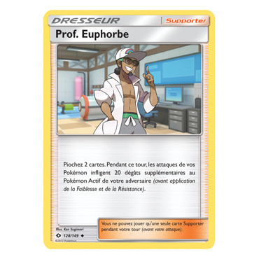 Découvrez Prof. Euphorbe, carte Peu commune de la série Soleil et Lune (JCC)